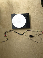 Audio-Technica AT-LP70X Turntable Black w/ Built-In Preamp, 33/45, RCA