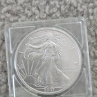 U.S. Mint 2007 American Silver Eagle $1 Business Strike 1 oz .999 Silver Uncert