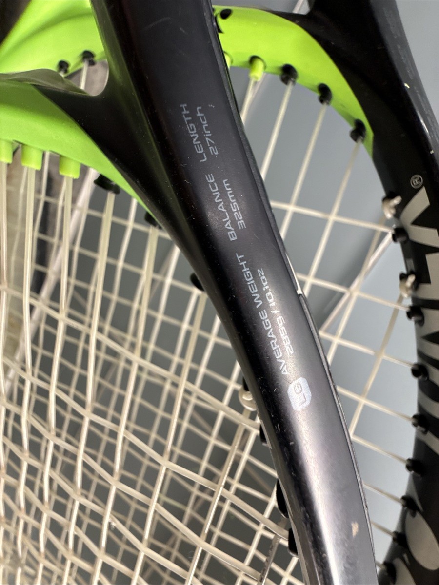 Yonex eZone 100 G1 4 1/8 Grip Lime Green Hyper MG Isometric 7th