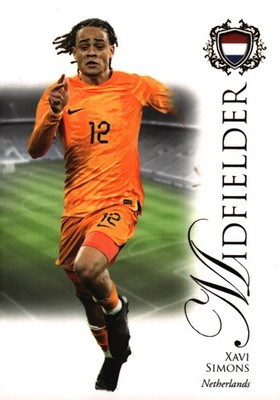 2023-24 Futera Unique World Football Xavi Simons #056