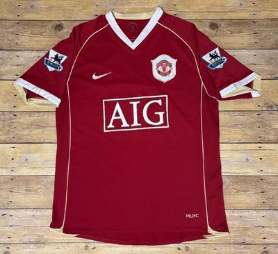 Nike Manchester United Henrik Larsson Jersey 2006–2007 Medium Rare