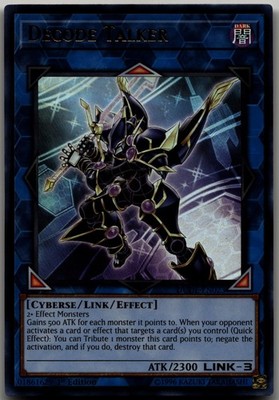 Decode Talker Ultra Rare Duel Devastator DUDE-EN023 LP