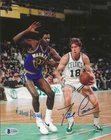 Former Boston Celtics Greats Dave Cowens / Robert Parish Autographed 8x10 BAS