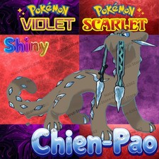 Chien-Pao Shiny Event Untouched Pok mon Scarlet Violet