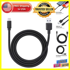 Elegant 3 Ft Braided USB Type-C to USB-A Cable - Fast Charging  Data Transfer