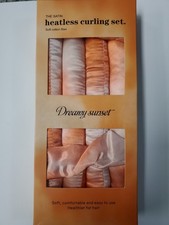 Satin Heatless Curling Set - Hair Rollers for Heatless Curls, Dreamy Sunset
