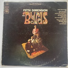 THE BYRDS FIFTH DIMENSION LP ON 2 EYE COLUMBIA RECORDS Album Vinyl 
