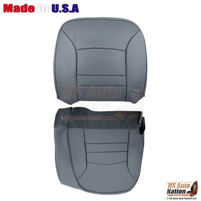 1998-2002 Fits Ford Crown Victoria Leatherette Front Driver Side Covers Gray