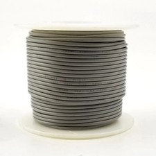 H22-08-100 100FT 22AWG GREY Stranded Electronic Hook Up 300V Wire UL1007 80C