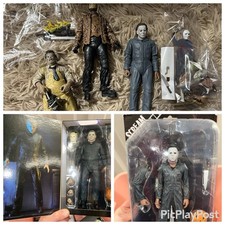 Horror Figures Jason Leatherface Micheal Myers Neca Trick Or Treat