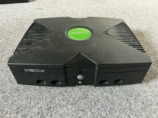 Microsoft Xbox Original-Spielkonsole, Schwarz, mit Controller und Kabeln