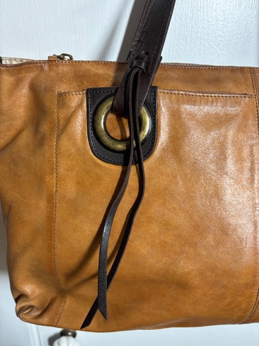 Gianni Charini Vintage Embroidered Large Italian Leather Shoulder Bag Tote VGC, Size L, $68.65 - Photo 5