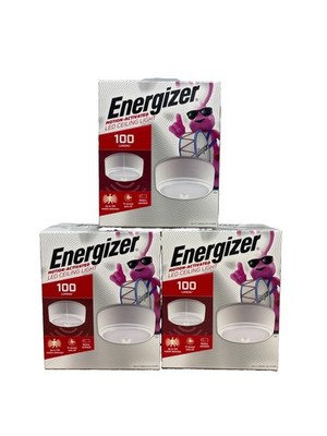 3 Pack- Energizer Battery Operated Motion Activated LED Ceiling Night Light
