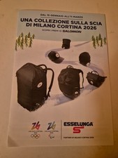 55 Bollini Esselunga Collezione Salomon Milano Cortina 2026 + schede