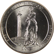 USA - 2013D - Washington ¼ $ - Perry’s Victory - Low Mintage