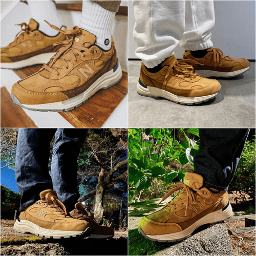 US 8 Buy END.Made in USA New Balance M992LX Brown Tan US8 26m Nubuck Leather U - Picture 4 of 5