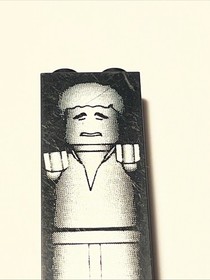 VTG Original Lego Han Solo in Carbonite Brick 10123 Cloud City Star Wars Minifig