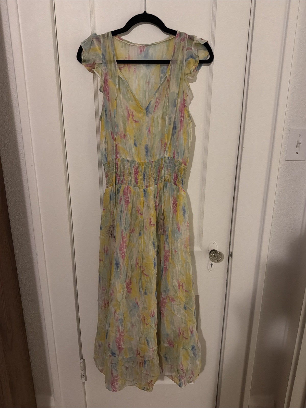 Anthropologie Multicolored Maxi Dress Size 6