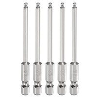 "5X H2.5 Kugelkopf-Innensechskant FüR 1/4\" 3\" Magnetisch"