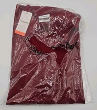 HappyChef - 501 - Lightweight Kitchen Shirt - Burgundy - Size XS