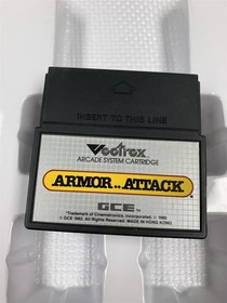Armor Attack Vectrex GCE 1982 - 100% COMPLETE CIB - Box Manual Overlay Tray