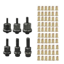 Hand Rivet Nut Manual Riveter Tool 66pcs Kit for M3 to M10 Nut Installation