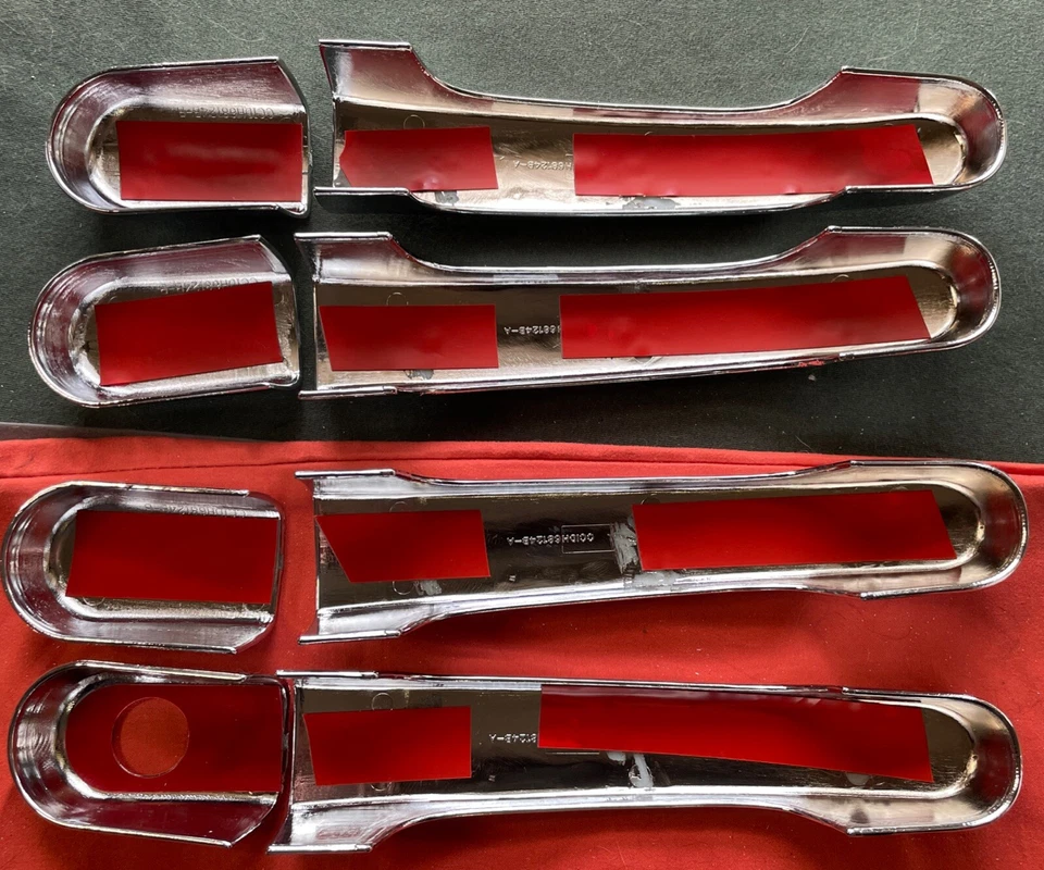 For Ford Freestyle Five Hundred Taurus Mercury Montego Chrome Door Handle Covers - Image 3 of 4