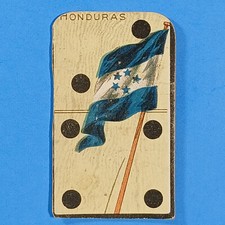 T177 Honduras Sweet Caporal National Flag Nation Series On Dominoes Circa 1901