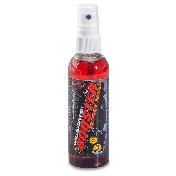 (58,70€/1L) SäNger Uni Cat Waller Booster 100Ml KöDer-Spray Bloody Worm Angeln-image