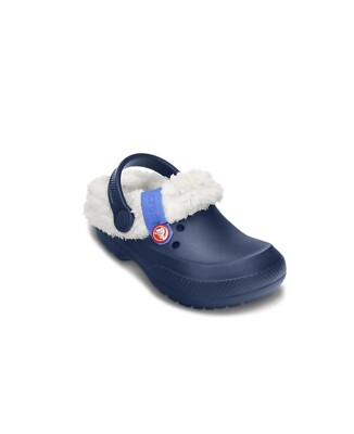 Crocs Blitzen II Kids  Boys Size Mules/Slip-On Shoes Navy NEW WITHOUT BOX