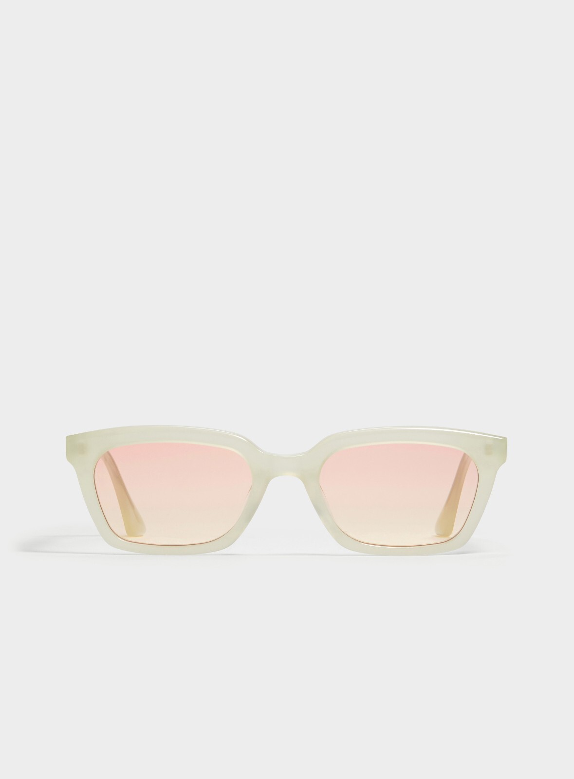 Gentle Monster white Didion GRC1 sunglasses Gem