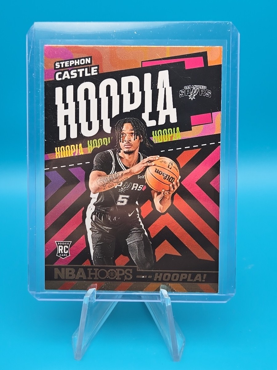 STEPHON CASTLE - 2024-25 Panini NBA Hoops HoopLa #4 ROOKIE HOLO SP 