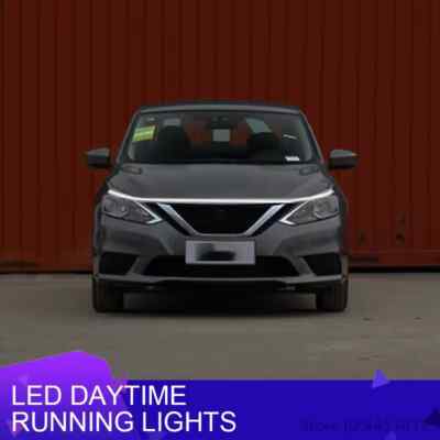 Car Start Scan LED DRL Daytime Running Light Strip for Nissan Skyline GT-R R34