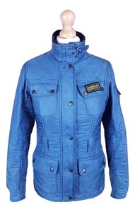 womens blue utility jacket