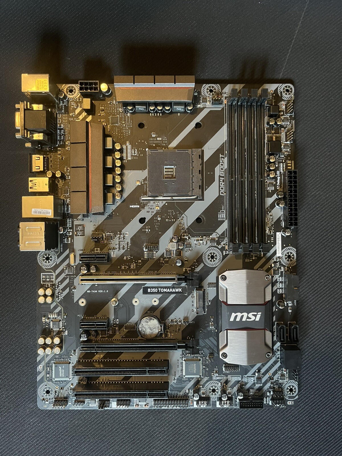 Exclusivity Gaming Motherboard MSI AMD Ryzen B350 TOMAHAWK ATX - Image 2
