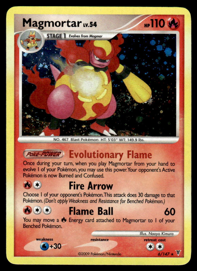 Pokemon TCG Supreme Victors #6 Magmortar LP