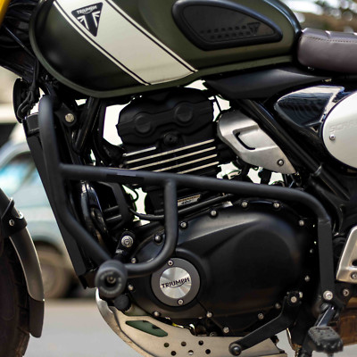 Crash Guard with Slider for TRIUMPH SCRAMBLER 400 X