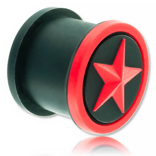 Star Silicone Ear Plug - Picture 1 of 3