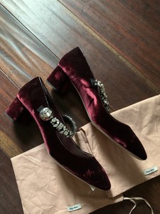 miu miu mary jane flats