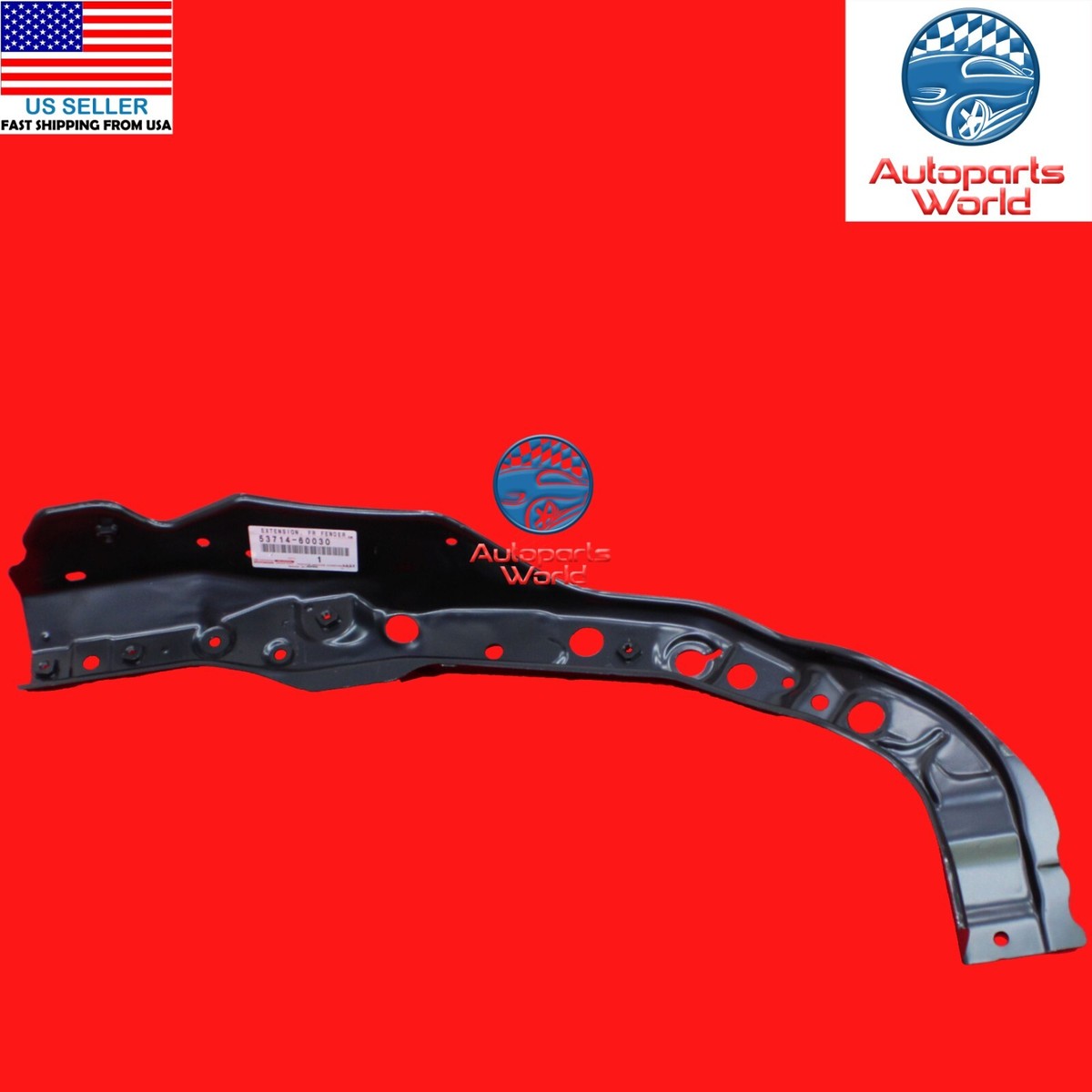 GENUINE TOYOTA 08-15 LAND CRUISER LX FR LEFT FENDER APRON