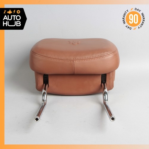 14-16 Maserati Ghibli M157 Front Right or Left Seat Headrest Head Rest Brown OEM - Picture 11 of 12