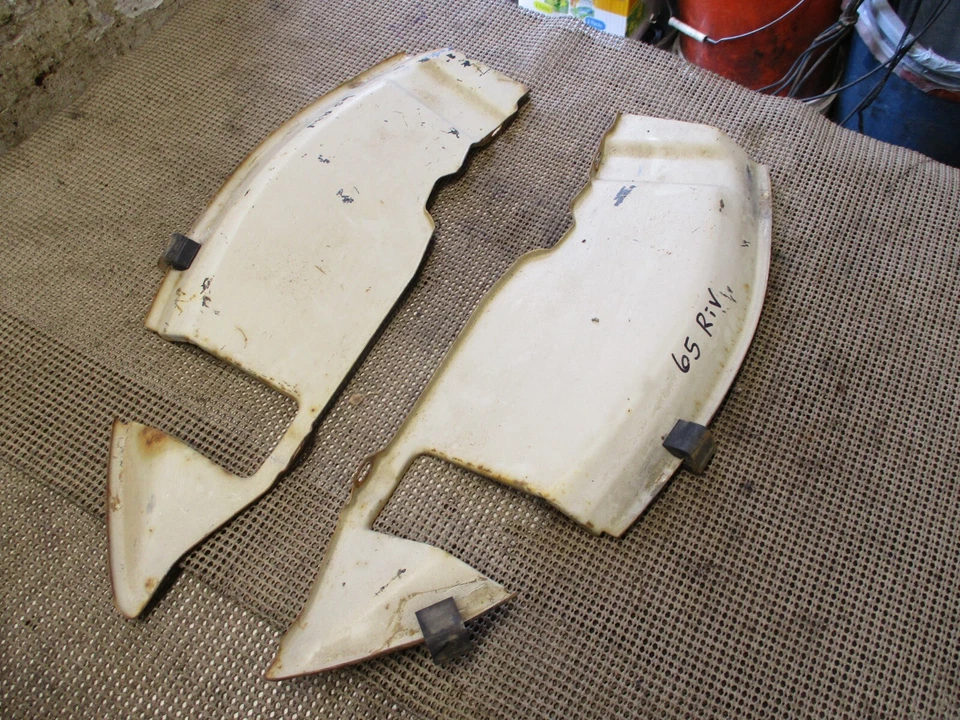 Buick Riviera y Riviera Gran Sport 1963 1964 1965 bisagra de puerta protectores antipolvo Foto 2 de 3