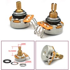 Pure Copper Shaft Potentiometer 250/500K for Electric Guitar Bass Tone Volume