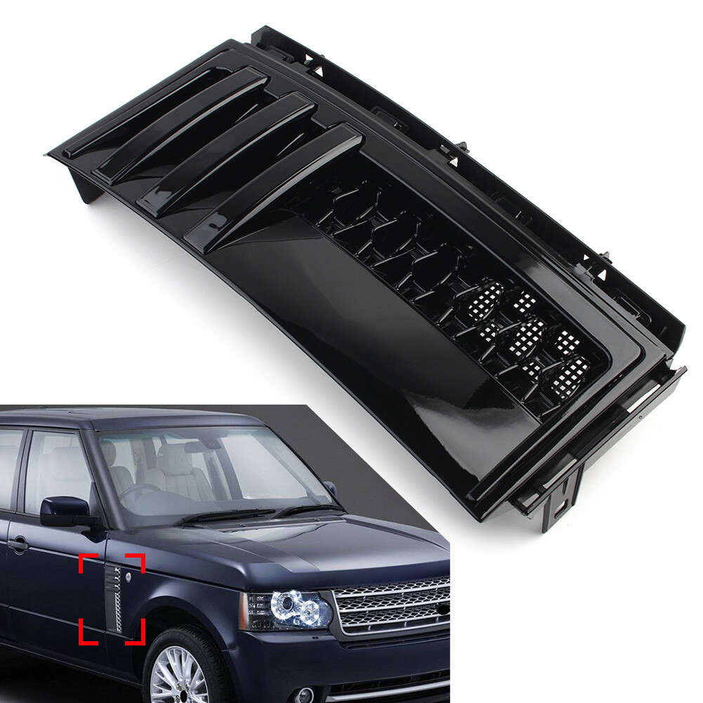 1x Right Side Fender Vent Grille For Land Rover Range Rover L322 2002-2012 Black
