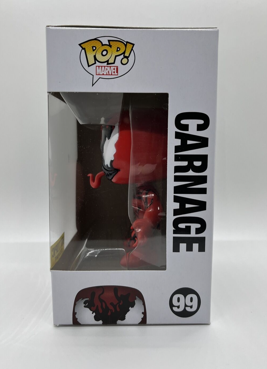 Funko POP Carnage 99 Spider-Man Red Symbiote Cletus Kasady Hot