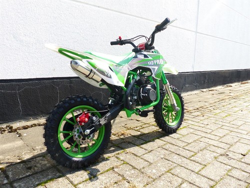 Pocketbike KXD 702 Dirtbike Pocket Cross Bike Kindermotorrad Crossbike Grün - Bild 3 von 6