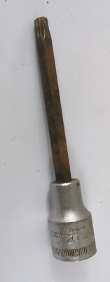 STAHLWILLE M 8 INHEX  No. 2054  1/2'' DRIVE CHROME ALLOY  VINT. GERMANY 