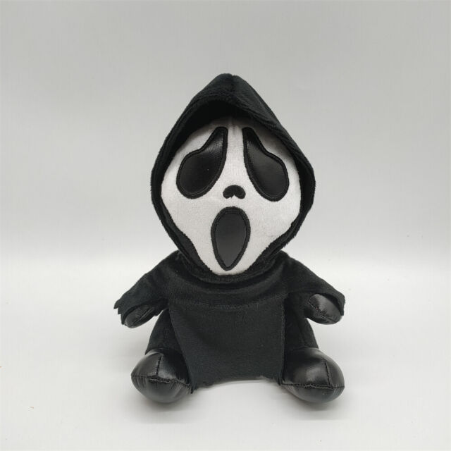 Scream Ghost Face Plush Toy Killer Reaper Horror Stuffed Doll Kids Gift
