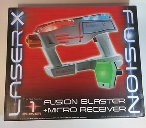 Laser X Fusion One Player Blaster & Micro Receiver. Used. 42409888124 | eBay