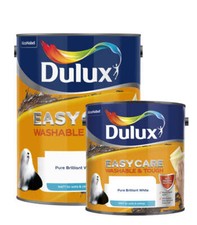 Dulux Easycare White Matt Paint Washable  Tough Matt 2.5L5L